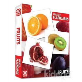 MIRACLE FLASHCARDS - FRUIT - GENEL