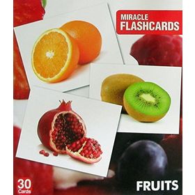 Miracle Flashcards - Fruits - kollektif