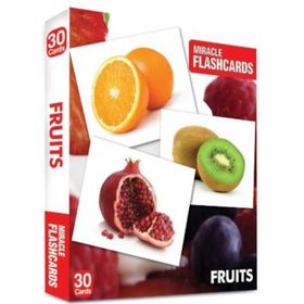Miracle Flashcards - Fruits - kollektif