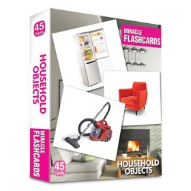MIRACLE FLASHCARDS - HOUSEHOLD OBJECTS 1 - GENEL