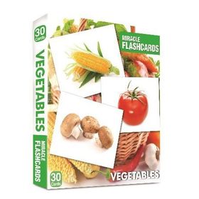 Miracle Flashcards - Vegetables - kollektif