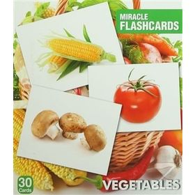 Miracle Flashcards - Vegetables - kollektif
