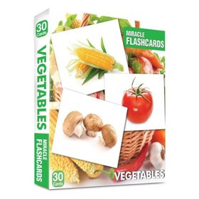 Miracle Flashcards - Vegetables - kollektif