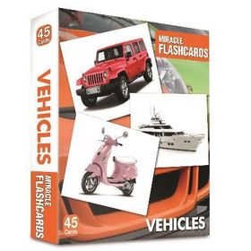 MIRACLE FLASHCARDS - VEHICLES - GENEL