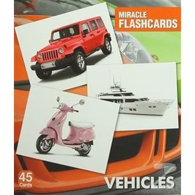 Miracle Flashcards - Vehicles - kollektif