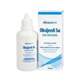 Miraderm 100 ml Oksijenli Su