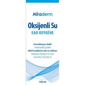 Miraderm 100 ml Oksijenli Su
