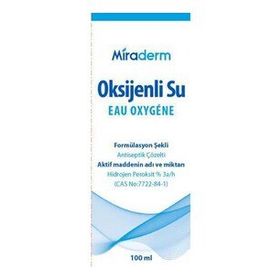 Miraderm 100 ml Oksijenli Su