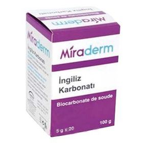 Miraderm 5 gr x 20 100 gr İngiliz Karbonatı