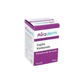 Miraderm 5 gr x 20 100 gr İngiliz Karbonatı