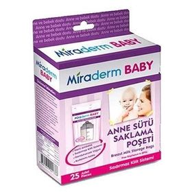 Miraderm Baby Süt Saklama Poşeti