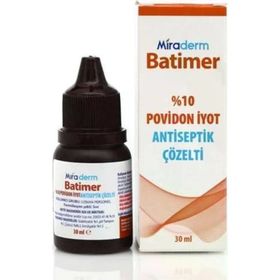 Miraderm Batimer 30 ml %10 Povidon İyot Antiseptik Çözelti Sprey
