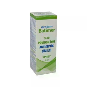 Miraderm Batimer 30 ml %10 Povidon İyot Antiseptik Çözelti Sprey