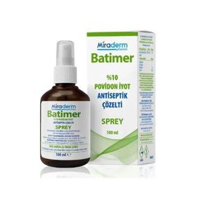 Miraderm Batimer 30 ml %10 Povidon İyot Antiseptik Çözelti Sprey