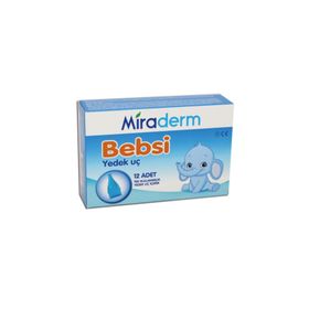Miraderm Bebsi 12 Adet Yedek Uç Burun Aspiratörü
