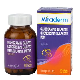 Miraderm Glukozamin Kondroitin MSM İçeren 90 Tablet