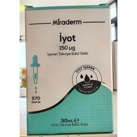 Miraderm İyot 30 ml Damla