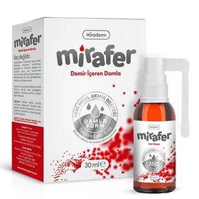 Miraderm Mirafer Demir 30 ml Damla