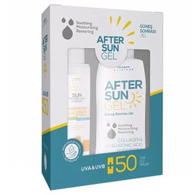 Miraderm Sun Protection SPF50 100 ml Losyon ve 200 ml After Sun Gel