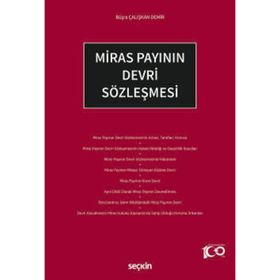 Miras Payının Devri Sözleşmesi - Büşra Çalışkan Demir