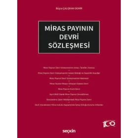 Miras Payının Devri Sözleşmesi - Büşra Çalışkan Demir