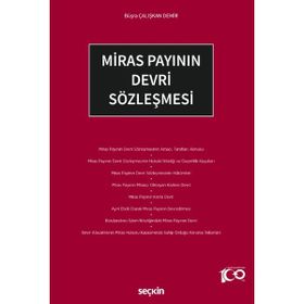 Miras Payının Devri Sözleşmesi - Büşra Çalışkan Demir