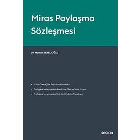 Miras Paylaşma Sözleşmesi - Numan Tekelioğlu
