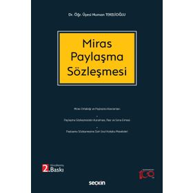 Miras Paylaşma Sözleşmesi - Numan Tekelioğlu