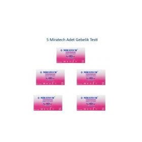 Miratech 5 Adet Gebelik Testi