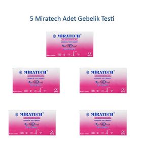 Miratech 5 Adet Gebelik Testi
