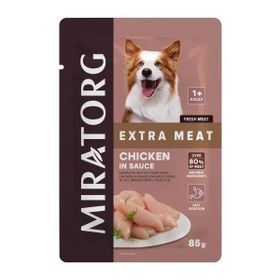 Miratorg Adult Gravy Tavuk Etli 24x85 gr Köpek Yaş Maması