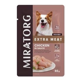 Miratorg Adult Gravy Tavuk Etli 24x85 gr Köpek Yaş Maması