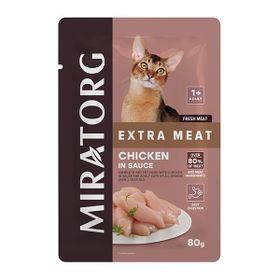 Miratorg Adult Gravy Tavuk Etli 80 gr Yaş Kedi Maması