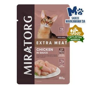 Miratorg Adult Gravy Tavuk Etli 80 gr Yaş Kedi Maması