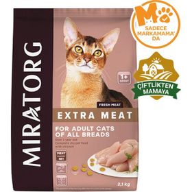 Miratorg Extra Meat Adult Tavuk Etli 2.1 kg Yetişkin Kedi Maması