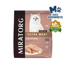 Miratorg Extra Meat Kitten Tavuk Etli 1.5 kg Yavru Kuru Kedi Maması