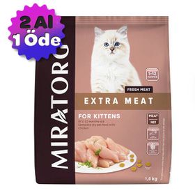 Miratorg Extra Meat Kitten Tavuk Etli 1.5 kg Yavru Kuru Kedi Maması