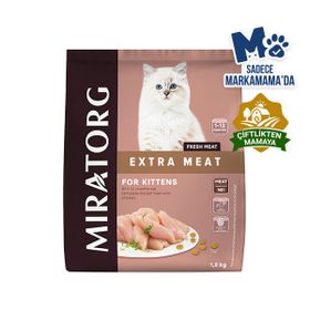 Miratorg Extra Meat Kitten Tavuk Etli 1.5 kg Yavru Kuru Kedi Maması