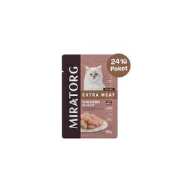 Miratorg Kitten Gravy Tavuk Etli 24x80 gr Yavru Kedi Yaş Maması