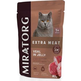Miratorg Sensitive Digestion Jelly Dana Etli 80 gr Yaş Kedi Maması