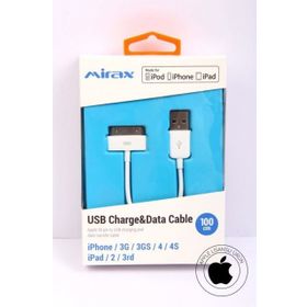 Mirax SDE-4100 iPhone 4/4S Şarj ve Data Transfer Kablosu