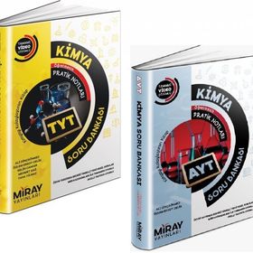 Miray 2 Kitap 2023 Tyt Ayt Kimya Soru Bankası Seti