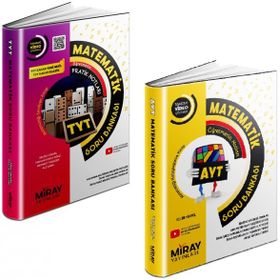 Miray 2 Kitap 2023 Tyt Ayt Matematik Soru Bankası Seti