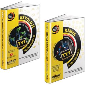 Miray 2 Kitap 2023 Tyt Biyoloji + Kimya Soru Bankası Seti