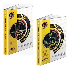 Miray 2 Kitap 2023 Tyt Fizik + Biyoloji Soru Bankası Seti