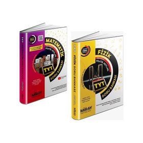 Miray 2 Kitap 2023 Tyt Matematik + Fizik Soru Bankası Seti