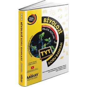 Miray 2023 Tyt Biyoloji Konu Özetli Soru Bankası