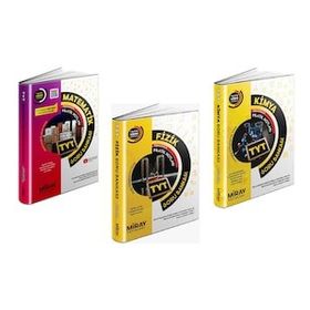 Miray 3 Kitap 2023 Tyt Matematik + Fizik + Kimya Soru Bankası Seti
