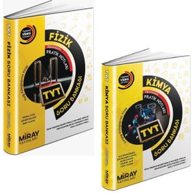 Miray 4 Kitap 2023 Tyt Ayt Fizik + Kimya Soru Bankası Seti
