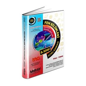 Miray 8. Sınıf Fen Bilimleri Soru Bankası